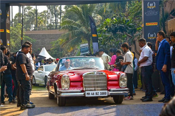 Rajiv Kehr's Mercedes 220 SE is known to be just 1 one 2 in India. 